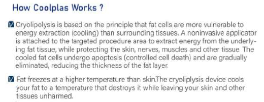 Cryolipolysis - Fat Freezing Machine