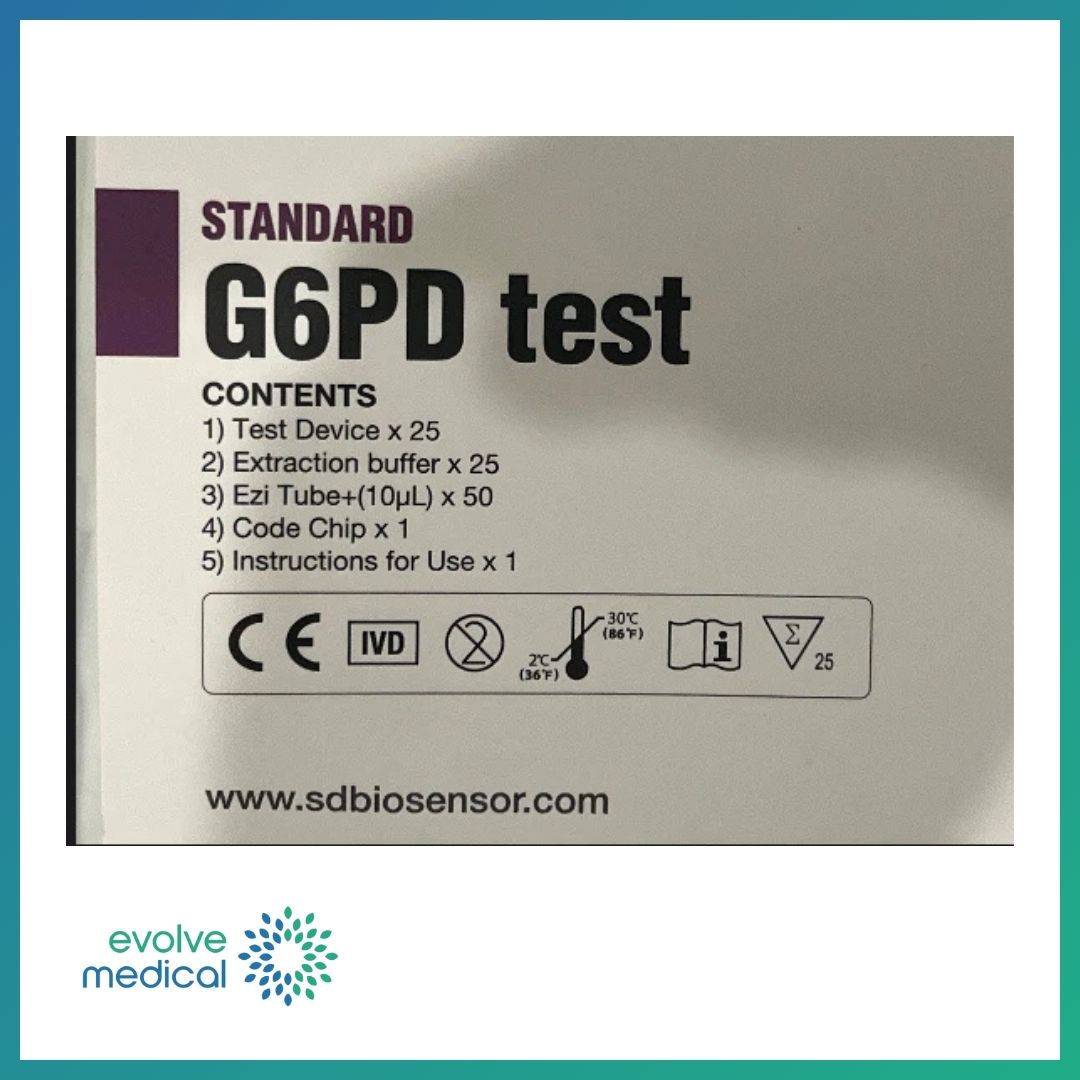 G6PD Test Strips - pack of 25 – Evolve Medical Solutions