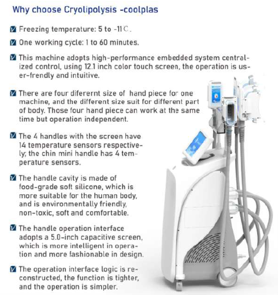 Cryolipolysis - Fat Freezing Machine