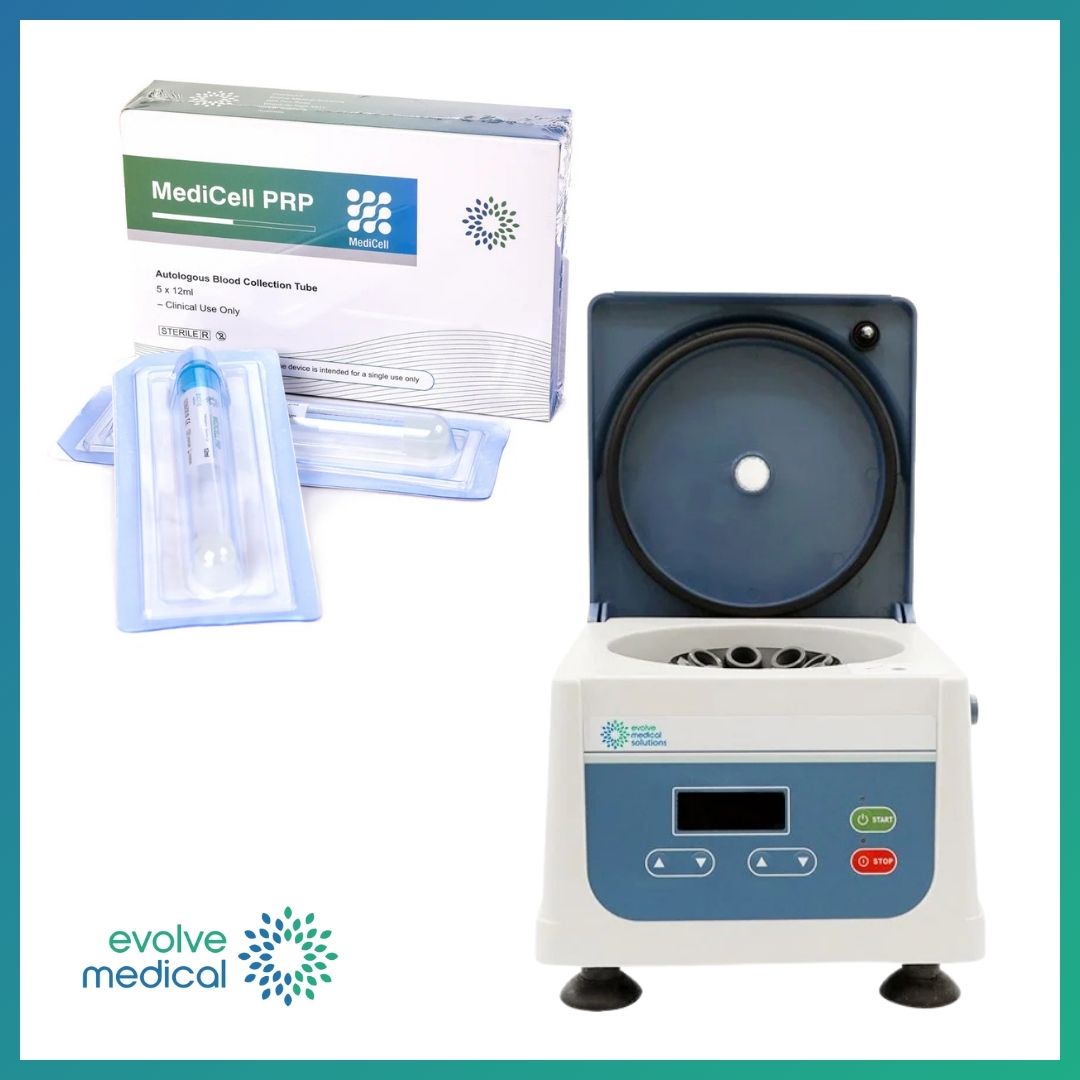 New Clinic PRP Set up - Centrifuge and PRP Tubes