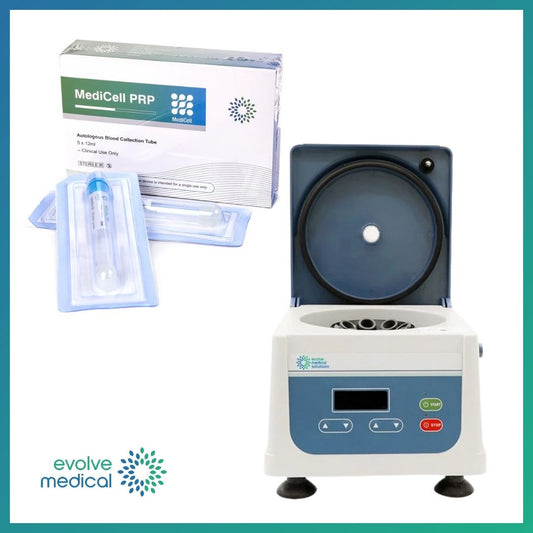 New Clinic PRP Set up - Centrifuge and PRP Tubes